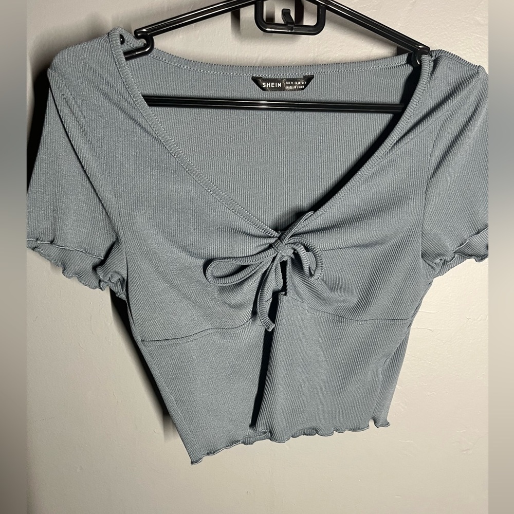 Super cute blue little shirt